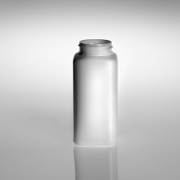 325CC NATURAL BLAKE SQUARE HDPE WITH 45-400 NECK FINISH
