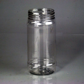 16OZ NATURAL ROUND PET WITH 63-400 NECK FINISH