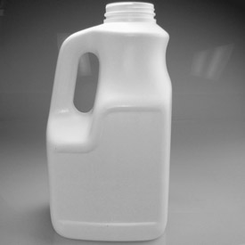 128OZ NATURAL RECTANGULAR HDPE WITH 63-400 NECK FINISH