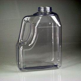 160OZ NATURAL RECTANGULAR PVC WITH 63-400 NECK FINISH