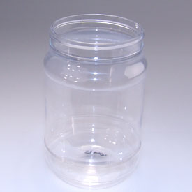 18OZ NATURAL ROUND PET WITH 70-400 NECK FINISH