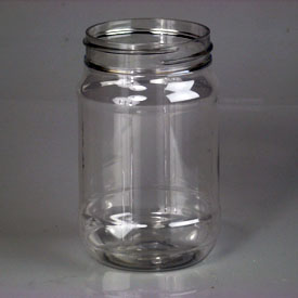 16OZ NATURAL ROUND PET WITH 70MM NECK