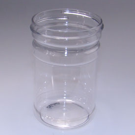 10OZ NATURAL MASON ROUND PET WITH 70-400 NECK FINISH