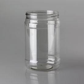 28OZ BLACK ROUND PET WITH 83-400 NECK FINISH