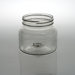 22OZ WHITE UNIQUE ROUND PET WITH 89-400 NECK FINISH