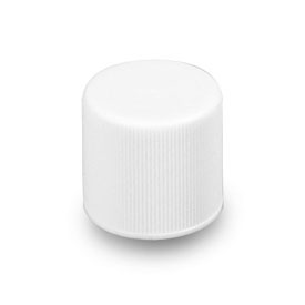 24-415 YELLOW RIB SIDE MATTE TOP PLASTIC CT CAP