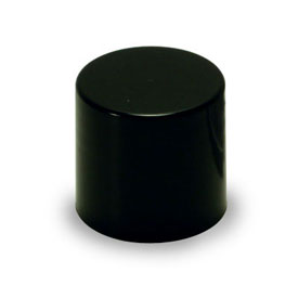 24-415 BLACK SMOOTH SIDE SMOOTH TOP DEEP SKIRT CT CAP