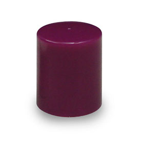29MM PURPLE SMOOTH TOP SMOOTH SIDE DEEP SKIRT TALL PLASTIC CT CAP