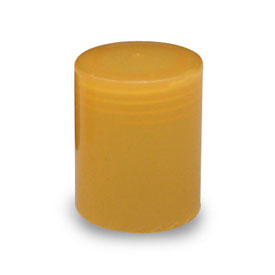 28MM GREEN SMOOTH TOP SMOOTH SIDE DEEP SKIRT PLASTIC CT CAP