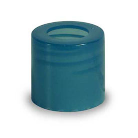 28-415 BLUE SMOOTH SIDE SMOOTH TOP PLASTIC CT HOLE CAP