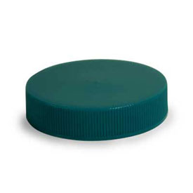 48-400 GREEN RIB SIDE MATTE TOP PLASTIC CT CAP