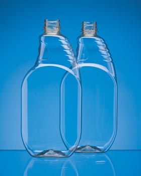 24OZ CLEAR NEPTUNE SPRAYER PET WITH 28-400 NECK FINISH