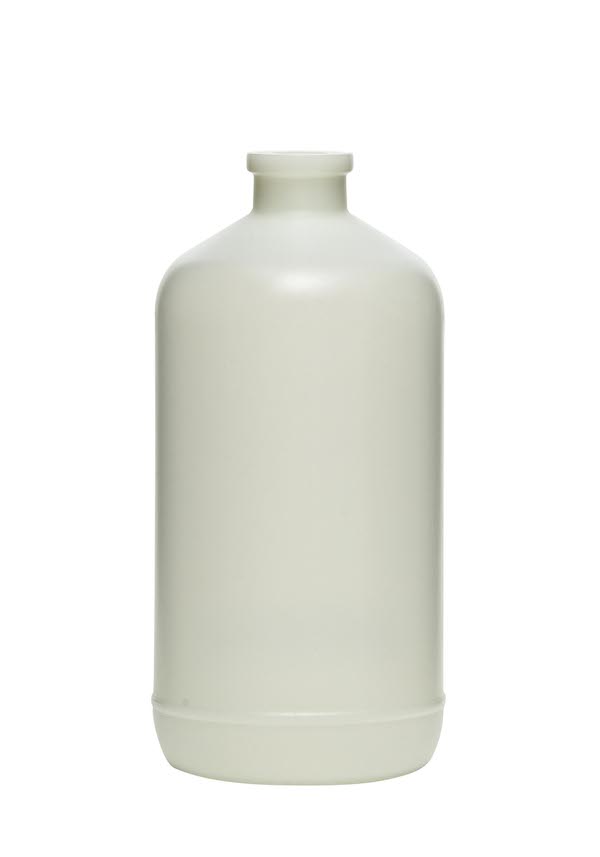 2OZ NATURAL SERUM ROUND HDPE WITH 20-2710 NECK FINISH