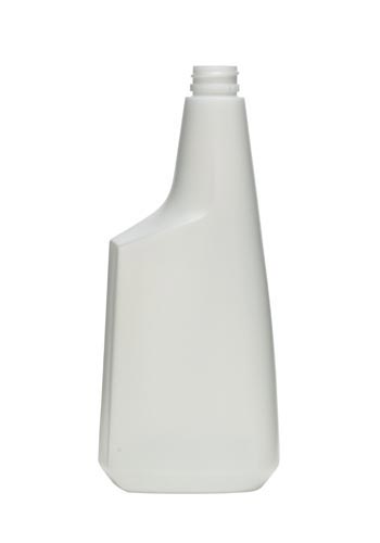 12OZ NATURAL SPRAYER OBLONG HDPE WITH 28-400 NECK FINISH