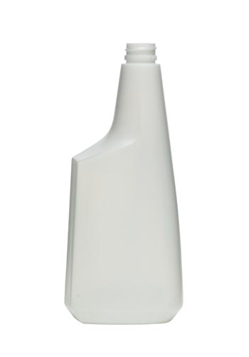 16OZ NATURAL SPRAYER OBLONG HDPE WITH 28-400 NECK FINISH