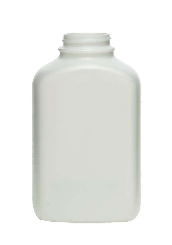 75CC NATURAL WIDE MOUTH OBLONG HDPE WITH 33-400 NECK FINISH