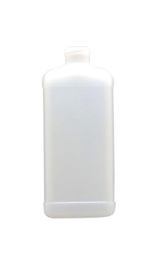 16OZ NATURAL PHARMACEUTICAL OBLONG HDPE WITH 28-410 NECK FINISH