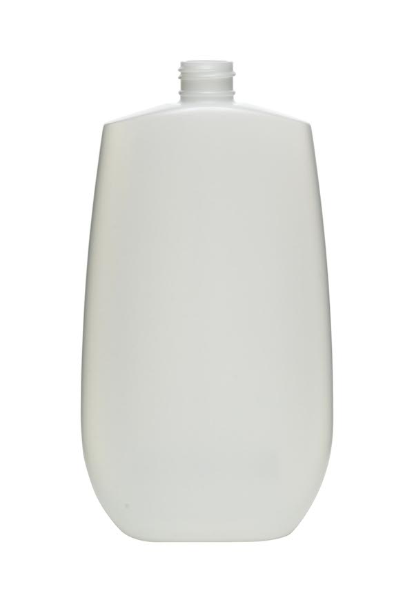4OZ NATURAL TAPERED OVAL HDPE WITH 20-410 NECK FINISH