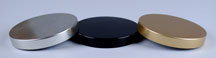 83-400 WHITE SMOOTH SIDE / SMOOTH TOP STEEL UNISHELL CLOSURE WITH STANDARD EXPANDED POLYETHYLENE FOAM LINER