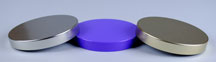 89-400 WHITE SMOOTH SIDE / SMOOTH TOP STEEL UNISHELL CLOSURE WITH STANDARD EXPANDED POLYETHYLENE FOAM LINER