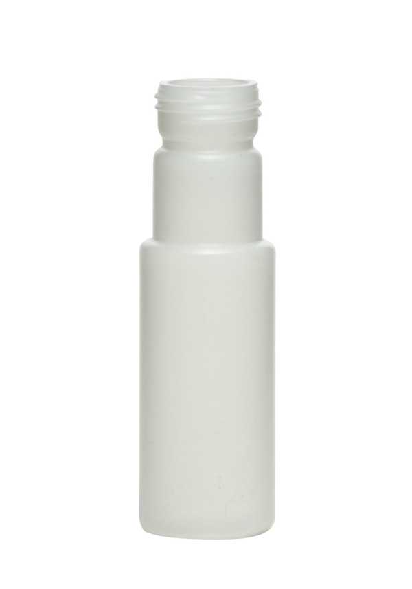 0.75OZ WHITE CYLINDER HDPE WITH 22MM NECK