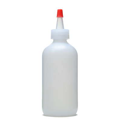 4OZ NATURAL HDPE BOSTON ROUND - 20-410-detail image