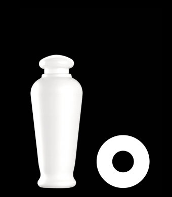 200ML SAMBA ROUND HDPE WITH 24-410 NECK FINISH
