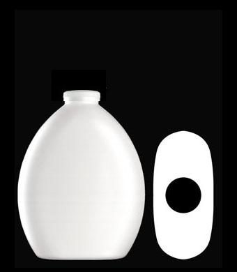 200GRAM PLUTO TALC OVAL HDPE