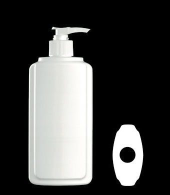 250ML AVALON SCREW NECK OVAL HDPE WITH 24-410 NECK FINISH