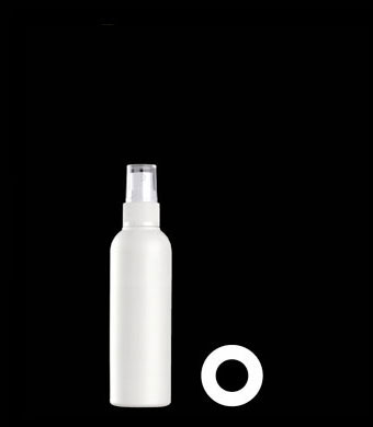 100ML SLIM TALL BOSTON ROUND HDPE WITH 20-410 NECK FINISH