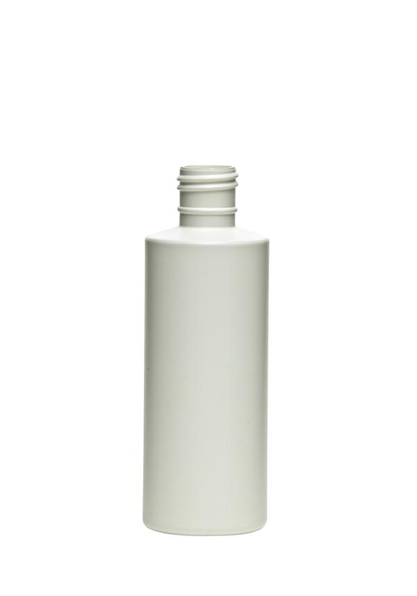 4OZ WHITE EPC SQUAT CYLINDER HDPE WITH 20-410 NECK FINISH