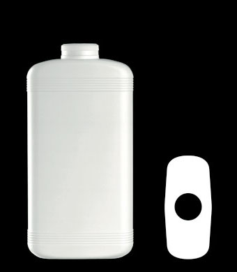 200GRAM AQUA RECTANGULAR HDPE