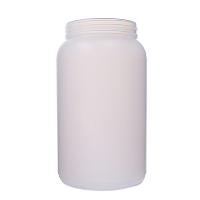 2000CC NATURAL WIDE MOUTH ROUND - 100-400 NECK