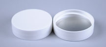 38-400 WHITE SMOOTH SIDE / SMOOTH TOP PP PLASTIC CONTINUOUS THREAD (CT) CAP WITH HEALSEAL FS5-9/S-70 LINER