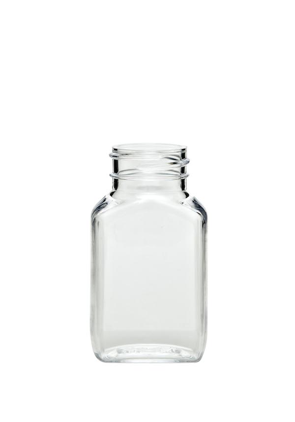 160CC NATURAL WIDE MOUTH OBLONG PS WITH 38-400 NECK FINISH