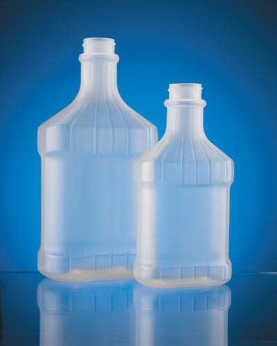 32OZ NATURAL CORNELL OBLONG PP WITH 33-490 NECK FINISH