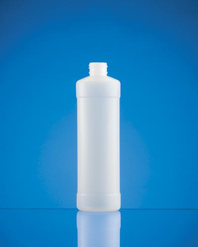 8OZ NATURAL CLASSIC OVAL HDPE WITH 24-410 NECK FINISH