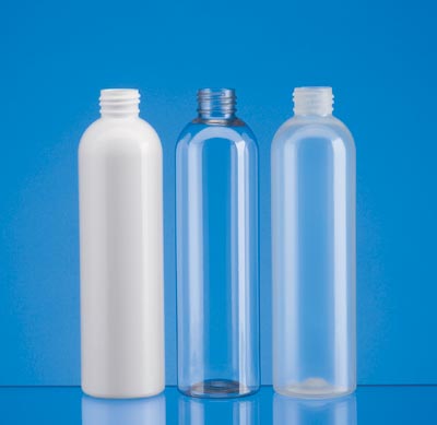 250ML WHITE BULLET PP WITH 24-410 NECK FINISH