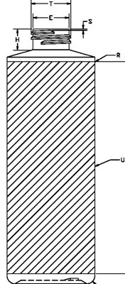 8OZ WHITE CYLINDER HDPE WITH 24-410 NECK FINISH