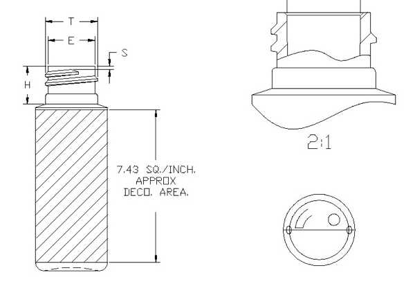 1OZ WHITE CYLINDER LDPE WITH 20-410 NECK FINISH