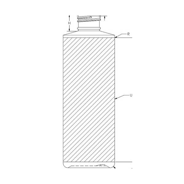 8OZ WHITE CYLINDER WITH 24-410 NECK FINISH