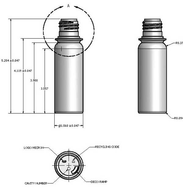 100ML WHITE CYLINDER HDPE WITH 28MM NECK
