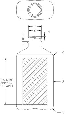 200ML METRIC OVAL PET WITH 24-400 NECK FINISH