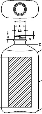 425ML METRIC OVAL PET WITH 28-400 NECK FINISH