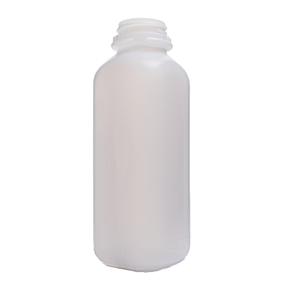 16OZ NATURAL JUICE SQUARE HDPE - 38-400