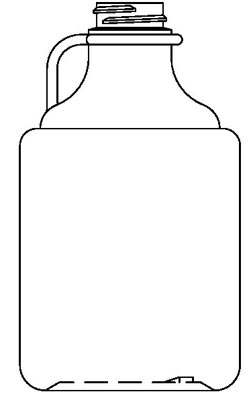 500ML WHITE SYRUP ROUND HDPE WITH 28-400 NECK FINISH