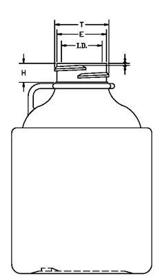 250ML WHITE SYRUP ROUND HDPE WITH 28-400 NECK FINISH