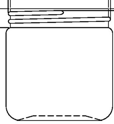 100ML WHITE ROUND HDPE WITH 58-400 NECK FINISH