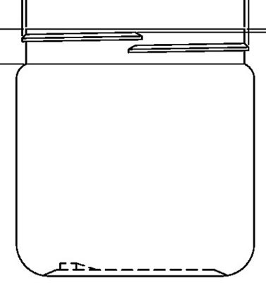 16OZ WHITE ROUND PP WITH 89-400 NECK FINISH