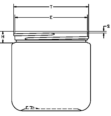 16OZ WHITE ROUND PP WITH 89-400 NECK FINISH